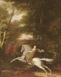 Die Flucht von Florimell, 1819